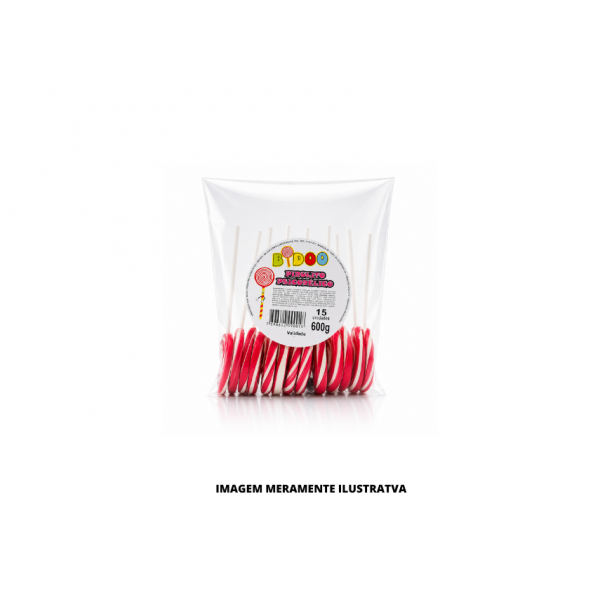 PIRULITO - BIDOO - 600g VERMELHO P15